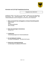 Vergabenummer: 2025/24/01