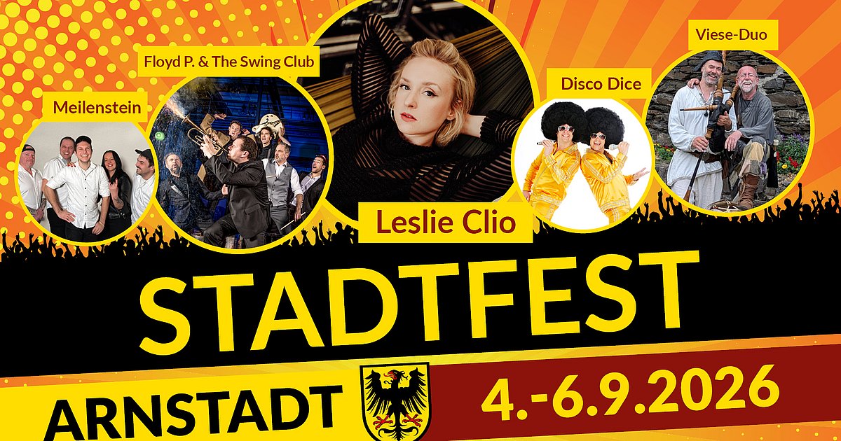 34. Arnstädter Stadtfest