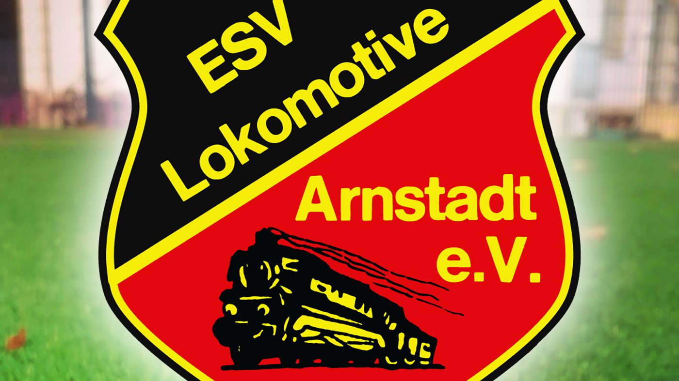 Die Grafik zeigt das Logo des ESV Lok Arnstadt