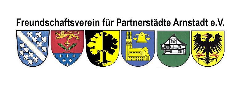 Logo des Freundschaftsverein für Partnerstädte Arnstadt e.V.